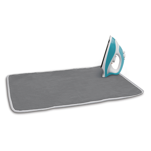Homz 6404875 19 x 19 in. Cotton Ironing Blanket  Gray