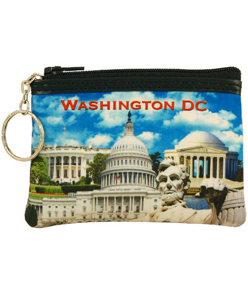 Americaware SPWDC01 Washington DC Full Color Coin Purse