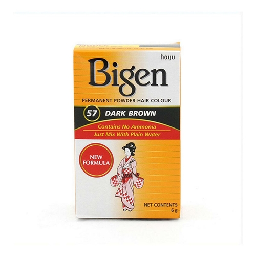 Permanent Dye Bigen Nº57 Dark Brown (6 gr)