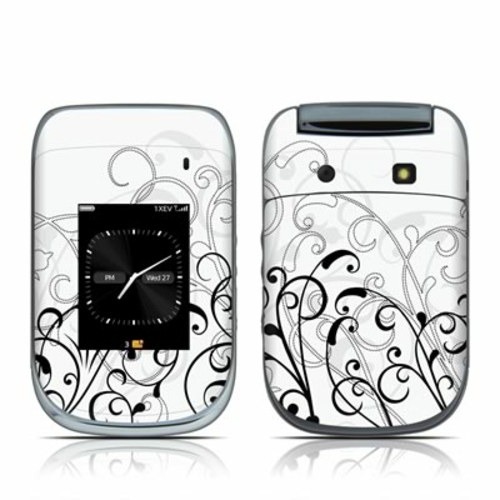 DecalGirl BBST-WB-FLEUR BlackBerry Style 9670 Skin - W&B Fleur