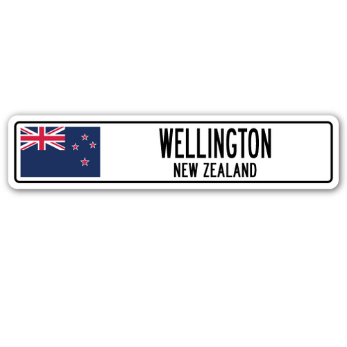 SignMission SSC-Wellington Nz Street Sign - Wellington, New Zealan