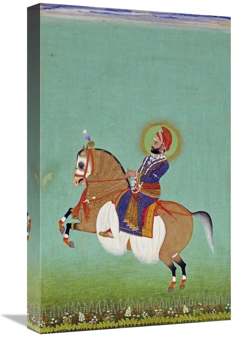 Global Gallery GCS-267284-22-142 22 in. Equestrian Portrait of Maharan