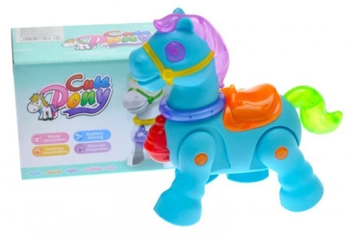 Dancing Horse for Kids with Music & Lights, Battery Operated Rotating