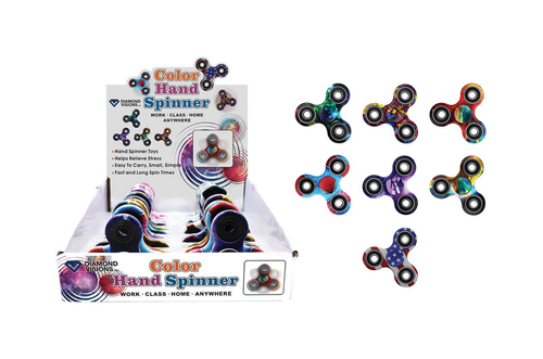 Diamond Visions 9605478 Color Fidget Spinner  Plastic & Rubber - p