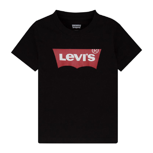 Child's Short Sleeve T-Shirt Levi's Batwing Boy Dark Black