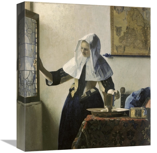 Global Gallery GCS-281425-16-142 16 in. Woman with a Water Jug Art Pri