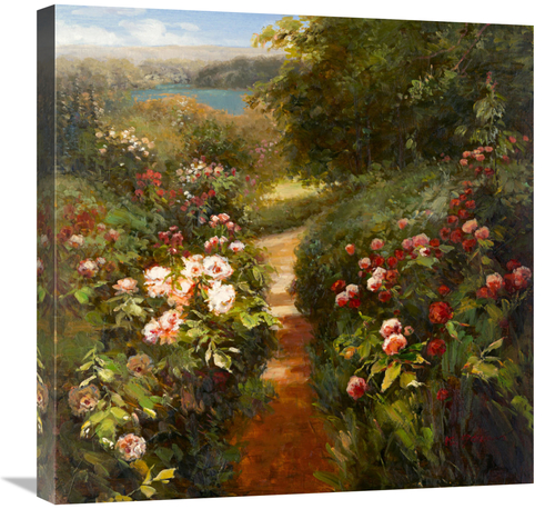 Global Gallery GCS-133483-2424-142 24 x 24 in. Beautiful Path Art Prin