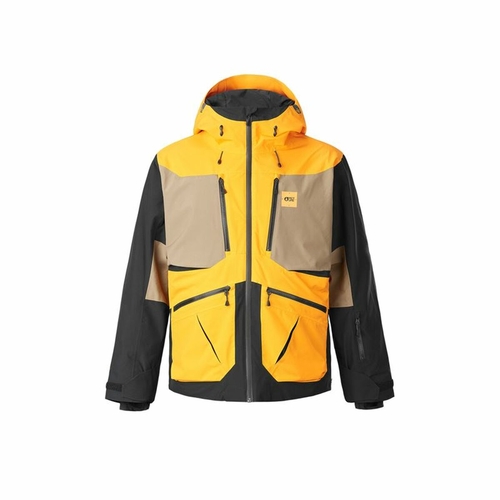 Ski Jacket Picture Naikoon Yellow Men