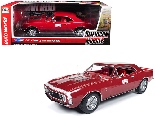 1967 Chevrolet Camaro SS \Hot Rod\" Test Car Red with White Nose