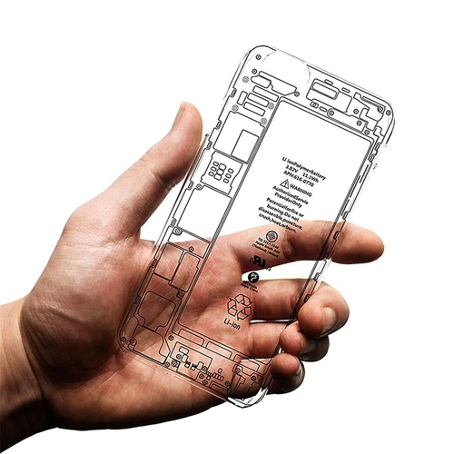 Transparent Inside iPhone Case