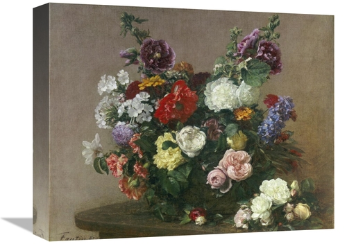 Global Gallery GCS-266300-16-142 16 in. A Bouquet of Mixed Flowers Art