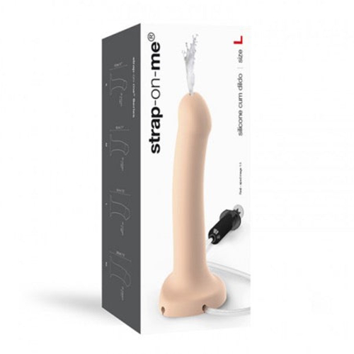 Strap-On-Me Silicone Ejaculating Cum Dildo Vanilla L (fluid not