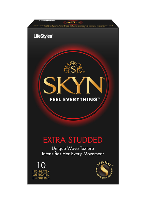 Lifestyles Skyn Extra Studded -  10 Pack