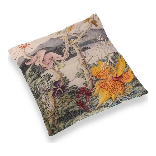 Cushion with Filling Versa Flowers Polyester (15 x 45 x 45 cm)