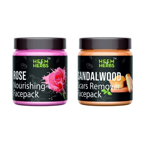 Rose - Sandalwood Facepack 100GM (Pack of 2)