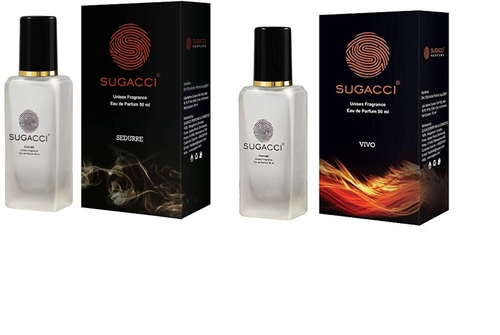 S SUGACCI Vivo & Sedurre Perfumes for Men and Women combo pack Eau De