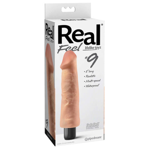 Pipedream Real Feel Lifelike Toyz No. 9 Realistic 8 in. Vibrating