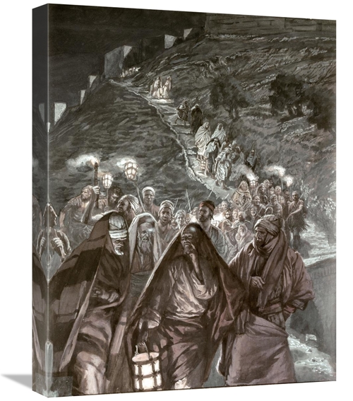 Global Gallery GCS-280391-22-142 22 in. Judas & The Multitudes with Sw