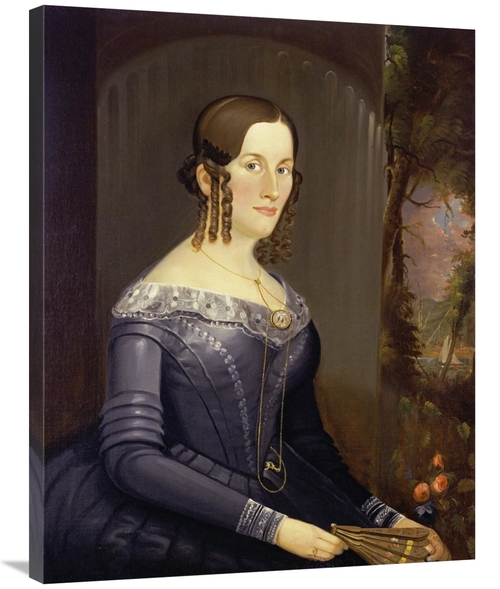 Global Gallery GCS-268428-36-142 36 in. Portrait of a Lady Art Print -