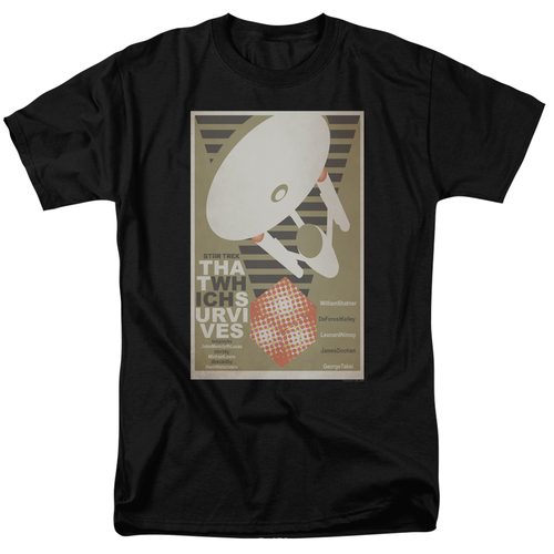 Trevco CBS2009B-AT-9 Star Trek & Tos Episode 72 Short Sleeve Adult Cot