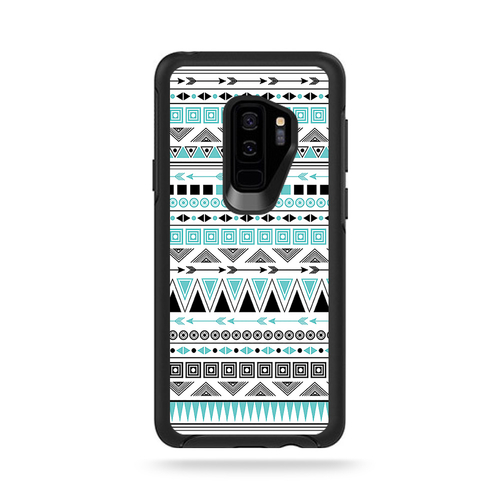 MightySkins OTSSGS9PL-Turquoise Tribal Skin for Otterbox Symmetry Gala