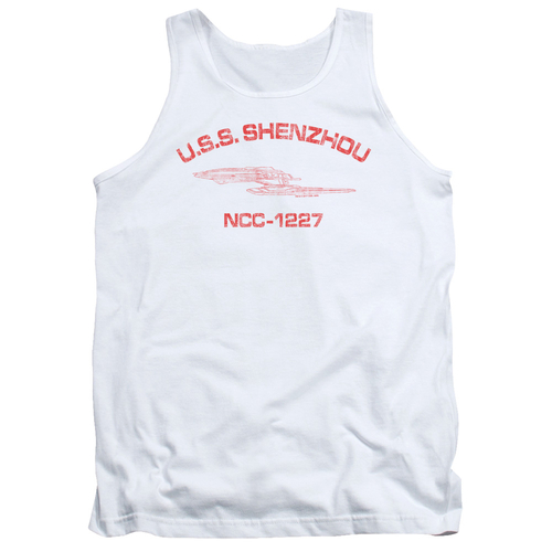 Trevco CBS2320-TK-3 Star Trek & Shenzhou Athletic Adult Cotton Tank To