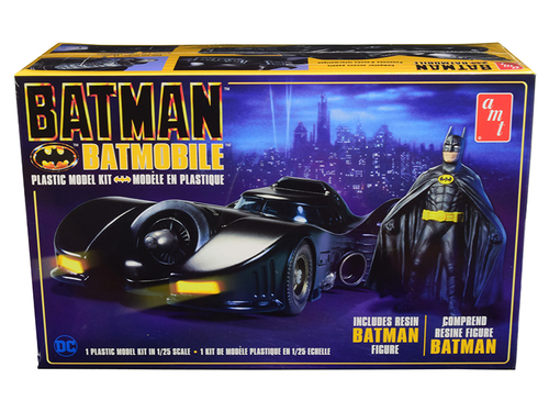 Skill 2 Model Kit Batmobile with Resin Batman Figurine \Batman\"
