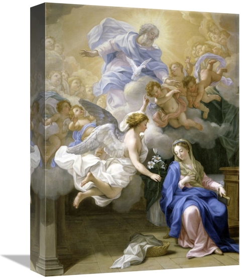 Global Gallery GCS-282643-16-142 16 in. The Annunciation Art Print - G