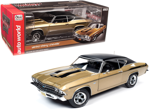 1969 Chevrolet Chevelle Yenko Hardtop Olympic Gold Metallic with Black