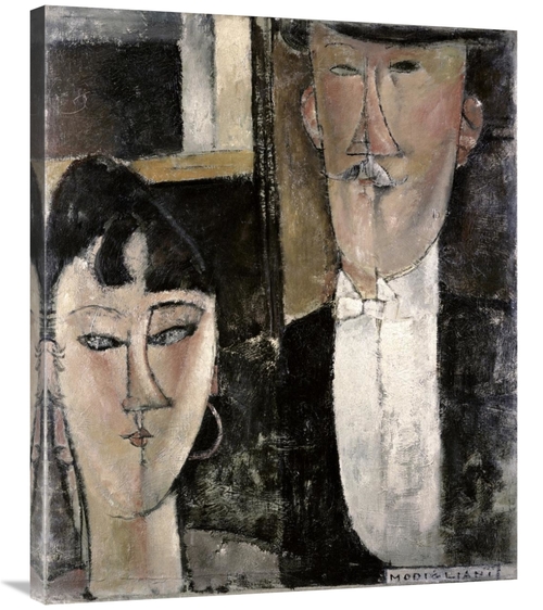 Global Gallery GCS-278584-36-142 36 in. Bride & Groom Art Print - Amed