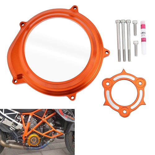 LC8 Engine Transparent Clutch Cover Guard For KTM