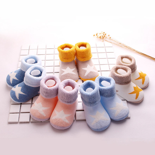 5 Pairs/Lot  Infant Baby Toddler Girls Cartoon