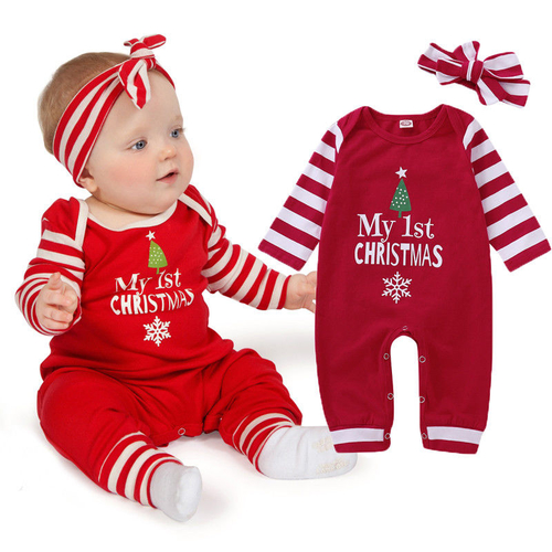 Christmas Newborn Toddler Baby Girls Boys Lovely