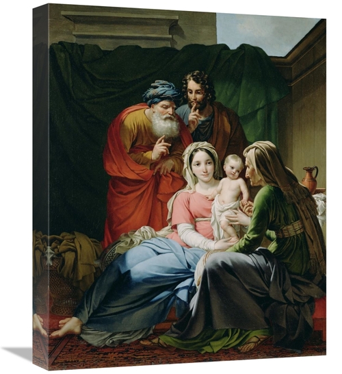 Global Gallery GCS-456786-1620-142 16 x 20 in. The Holy Family Art Pri