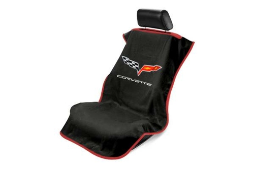 Seat Armour SA100COR6B Corvette C6 Black Seat Cover