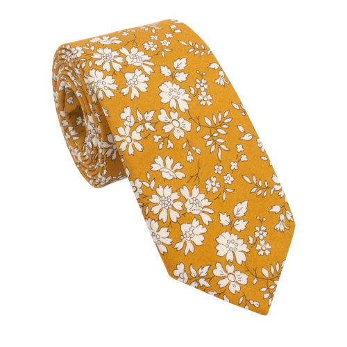 Mustard Capel Liberty Tie