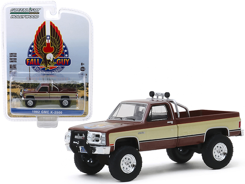 1982 GMC K-2500 Pickup Truck Brown Metallic with Gold Stripes \Fall