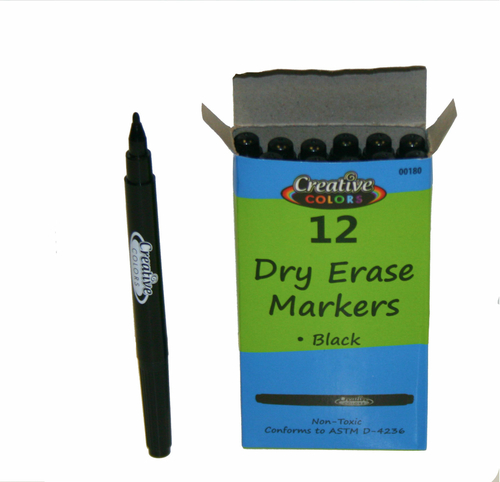 Dry Erase Markers - Black