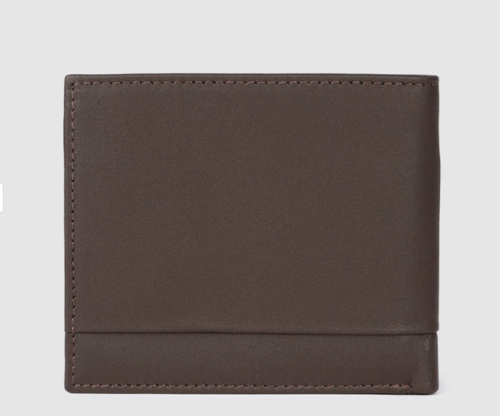 Leather Wallet for Men Dark Brown