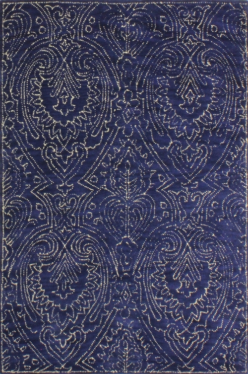 Bashian R120-NV-76X96-CL139 Venezia Collection Floral Transitional 100