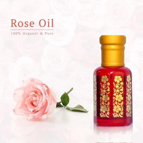 100% Organic  Essential Oil  Rose Oil 15Ml