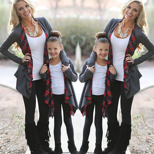 New Family Outfits Clothing Mother Daughter