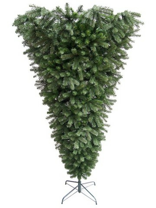 NorthLight 7.5 ft. x 60 in. Upside Down Spruce Medium Artificial Chris