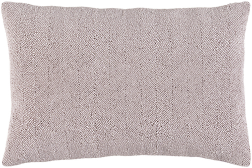 Surya GA001-1320D Gianna Lumbar Pillow - Lavender - 13 x 19 x 4 in.