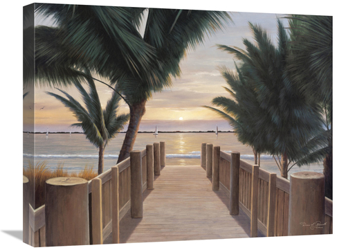 Global Gallery GCS-125769-2024-142 20 x 24 in. Palm Promenade Art Prin