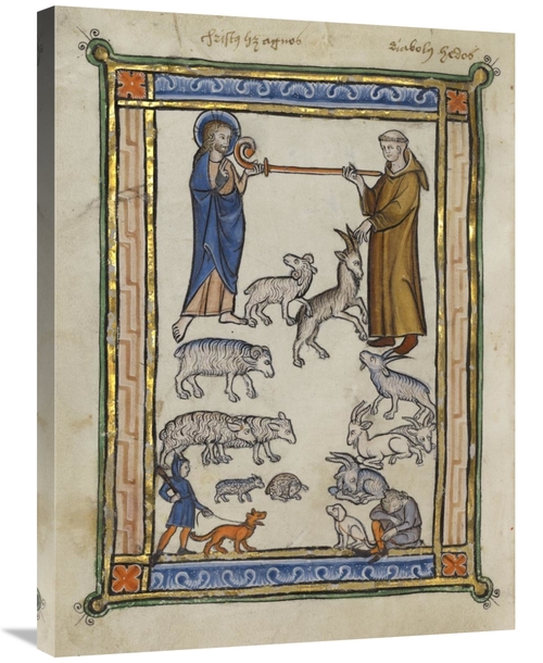 Global Gallery GCS-454750-2432-142 24 x 32 in. Bestiary of Hugo De Fou