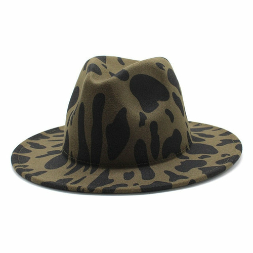 Women's Rolled-brim Western Style Hat