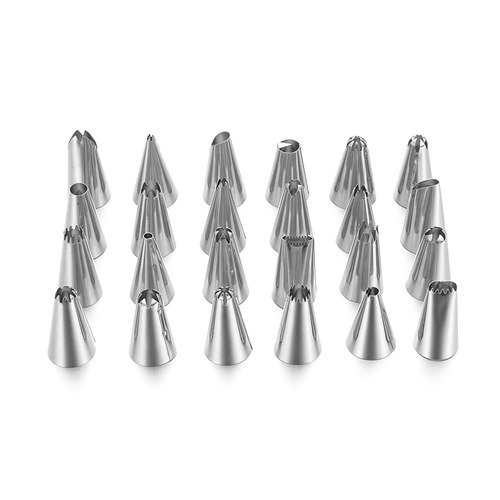 27/36pcs Cream Icing Piping Nozzle Stainless Steel