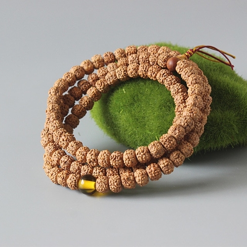 ! Natural Color Rudraksha Seed Beads Tibetan