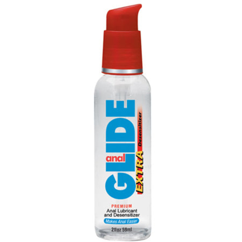 Body Action Anal Glide Extra 2 fl oz Water Based Desensitizing